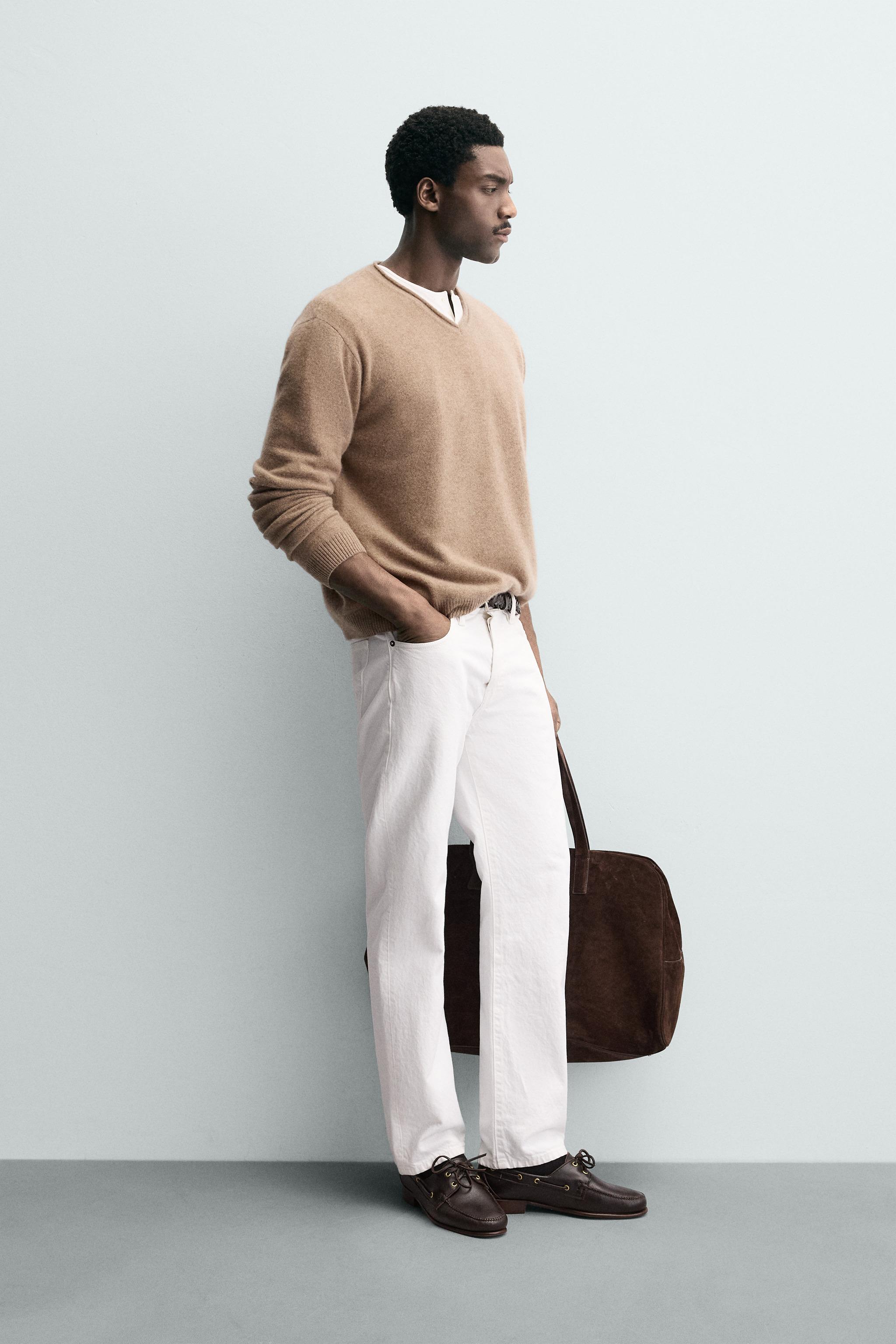 CASHMERE V-NECK JUMPER